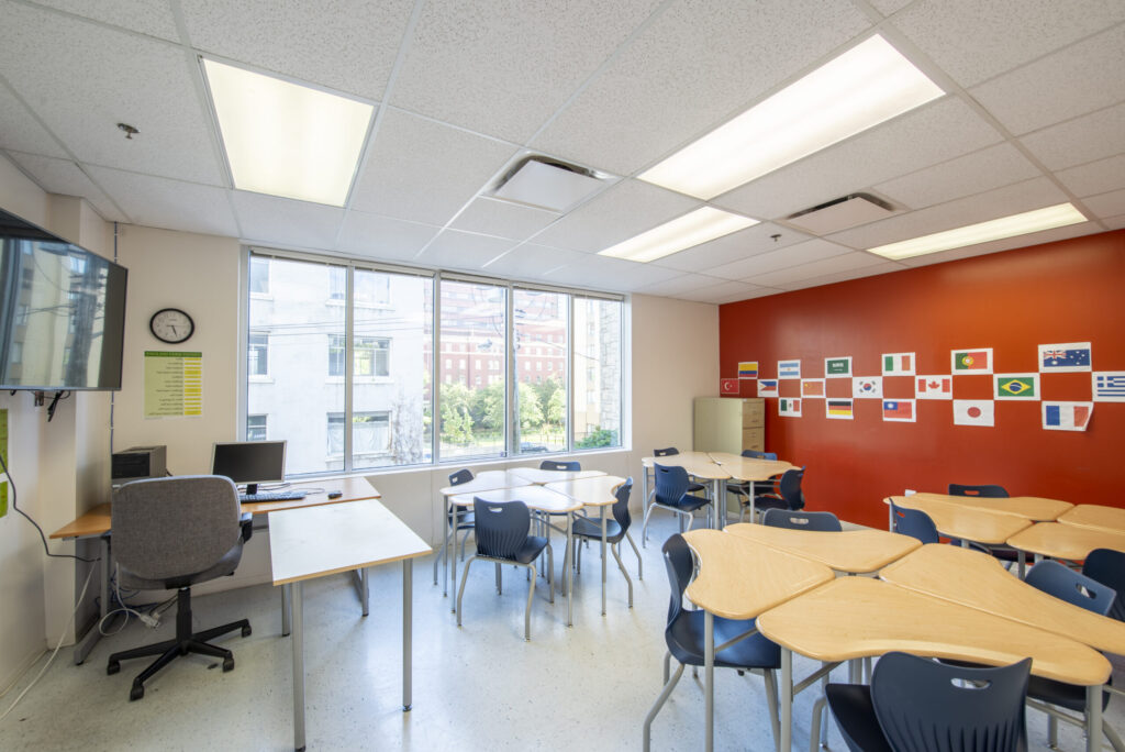 VanWest Collegeの教室